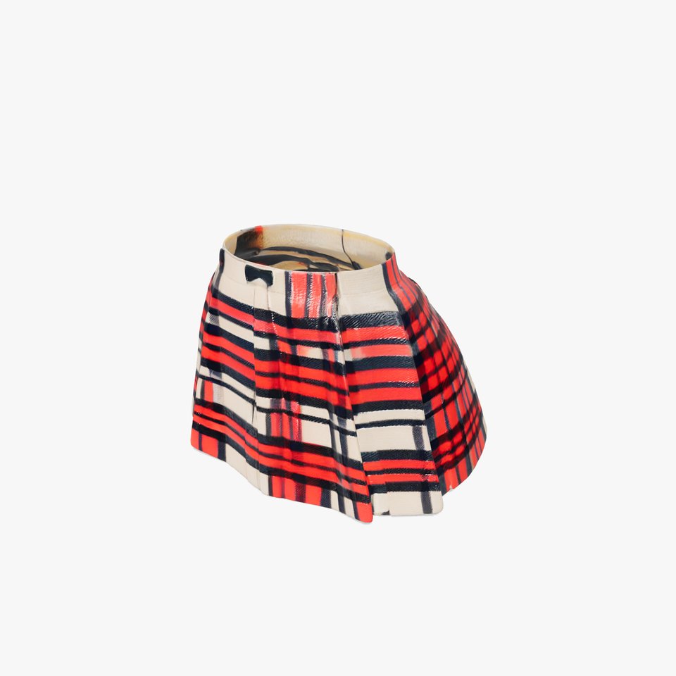 Plaid Skirt Model Pack for Fashion and Animation
